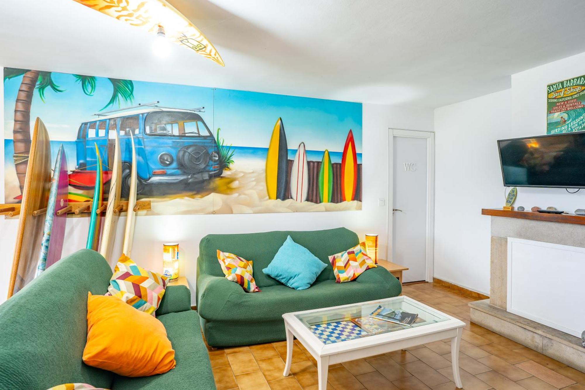לינה וארוחת בוקר סן ויסנטה דה לה ברקרה Surf House Sanvi מראה חיצוני תמונה